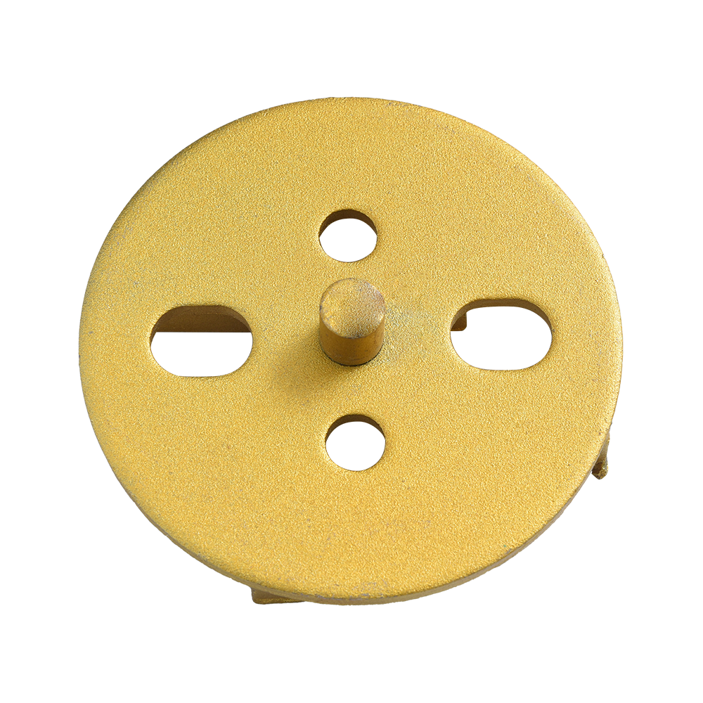 #120 Vanliga fem hål och fyra tänder (med kolumn) golvdiamanthuvud